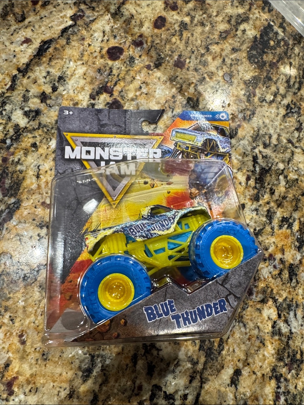 Monster Jam Speed Shred Blue Thunder Series 45